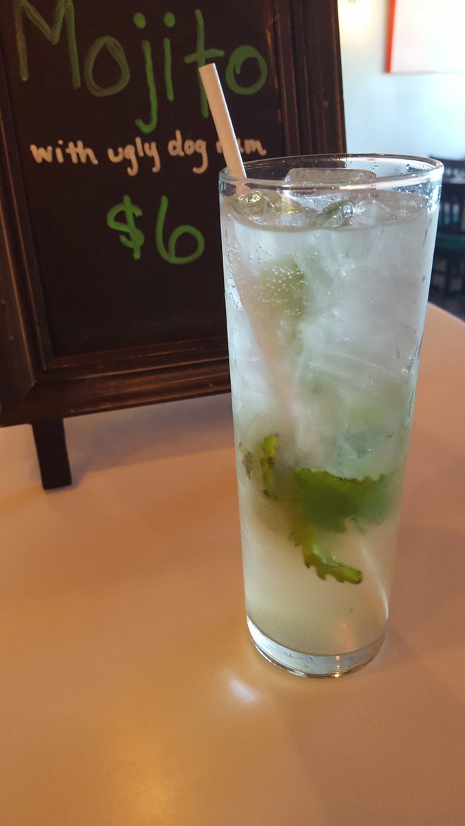 chivekitchen's tweet photo. Mojito on special this week $6 #chivebar https://t.co/1A29Vg4xoA