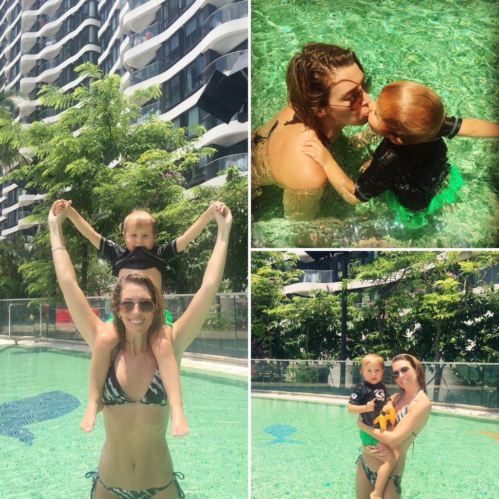Having a holiday romance with this precious one in Hong Kong. Special auntie / nephew time ❤️❤️