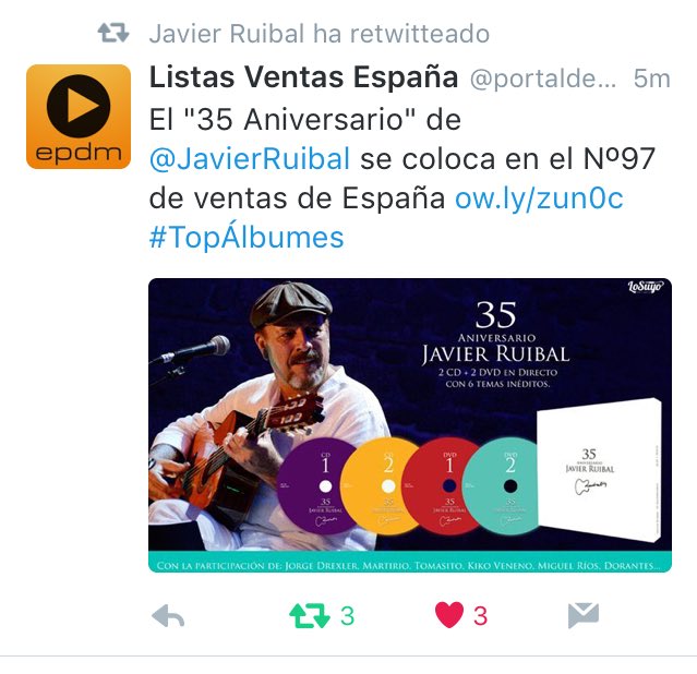#orgullo como productor y como hijo gracias a todo el equipo <a href="/recaxa/">Jose Recacha</a> <a href="/JavierRuibal/">Javier Ruibal</a> <a href="/StateroomStudio/">Stateroom Studios</a> <a href="/lmdehumo/">La Maquina de Humo</a>