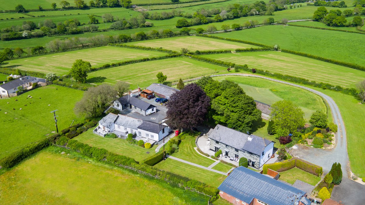 Stunning aerial shot of <a href="/BamhamWeddings/">HigherBamhamWeddings</a> <a href="/kitevisiondrone/">Kite Vision</a> #weddinghour #wedding #weddingvenue #Cornwall