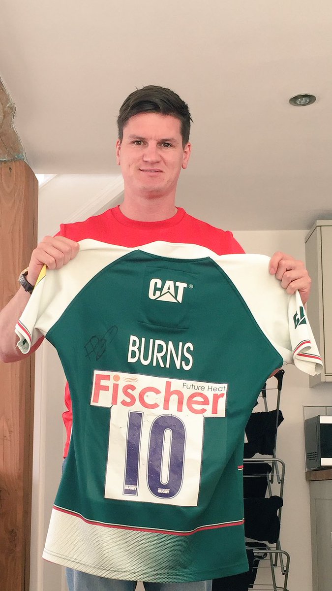 Giving away my signed shirt from last seasons Premiership. Just RT and I'll pick a winner in a couple of days!