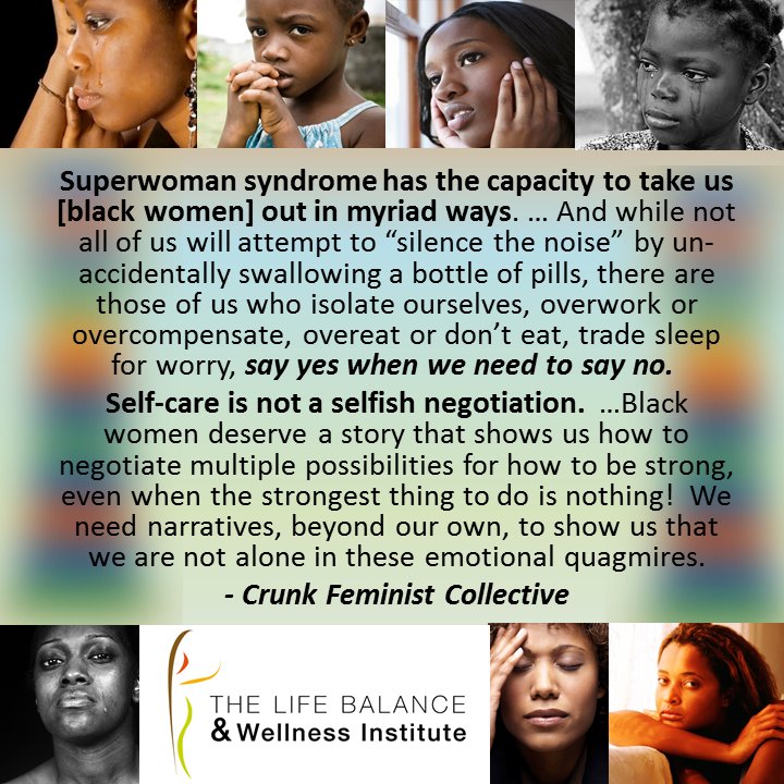 LifeBalanceConf's tweet image. Confronting the Reality of the #SuperwomanSyndrome. #TruthisFreedom #SelfCareisSacred #BlackWomensWellness