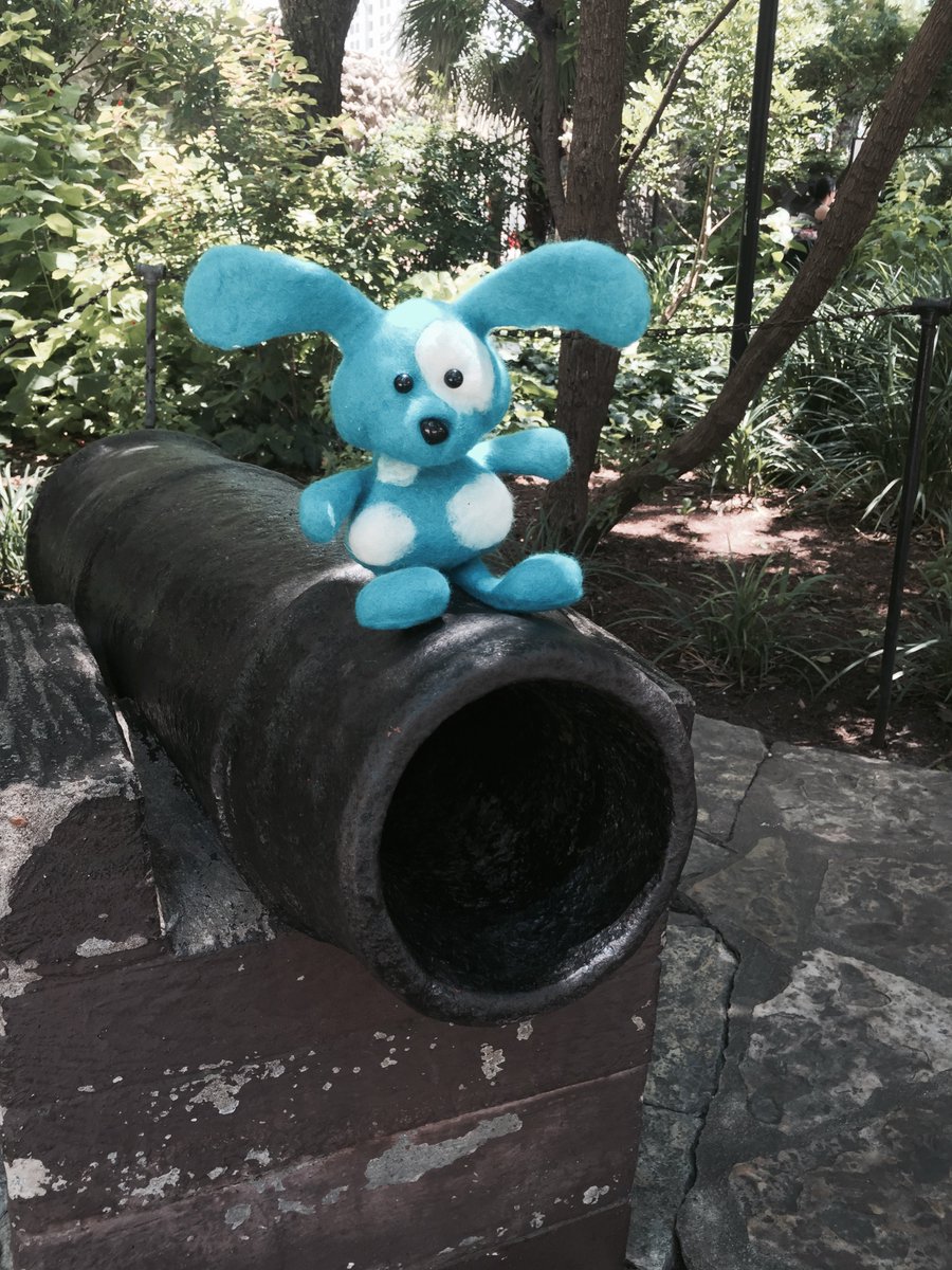 fuzzeez's tweet photo. #Fuzzeez Spotted Dog is exploring #SanAntonio, #Texas today!
#Riverwalk  #SummerVacation https://t.co/SaaDCIZ5L8