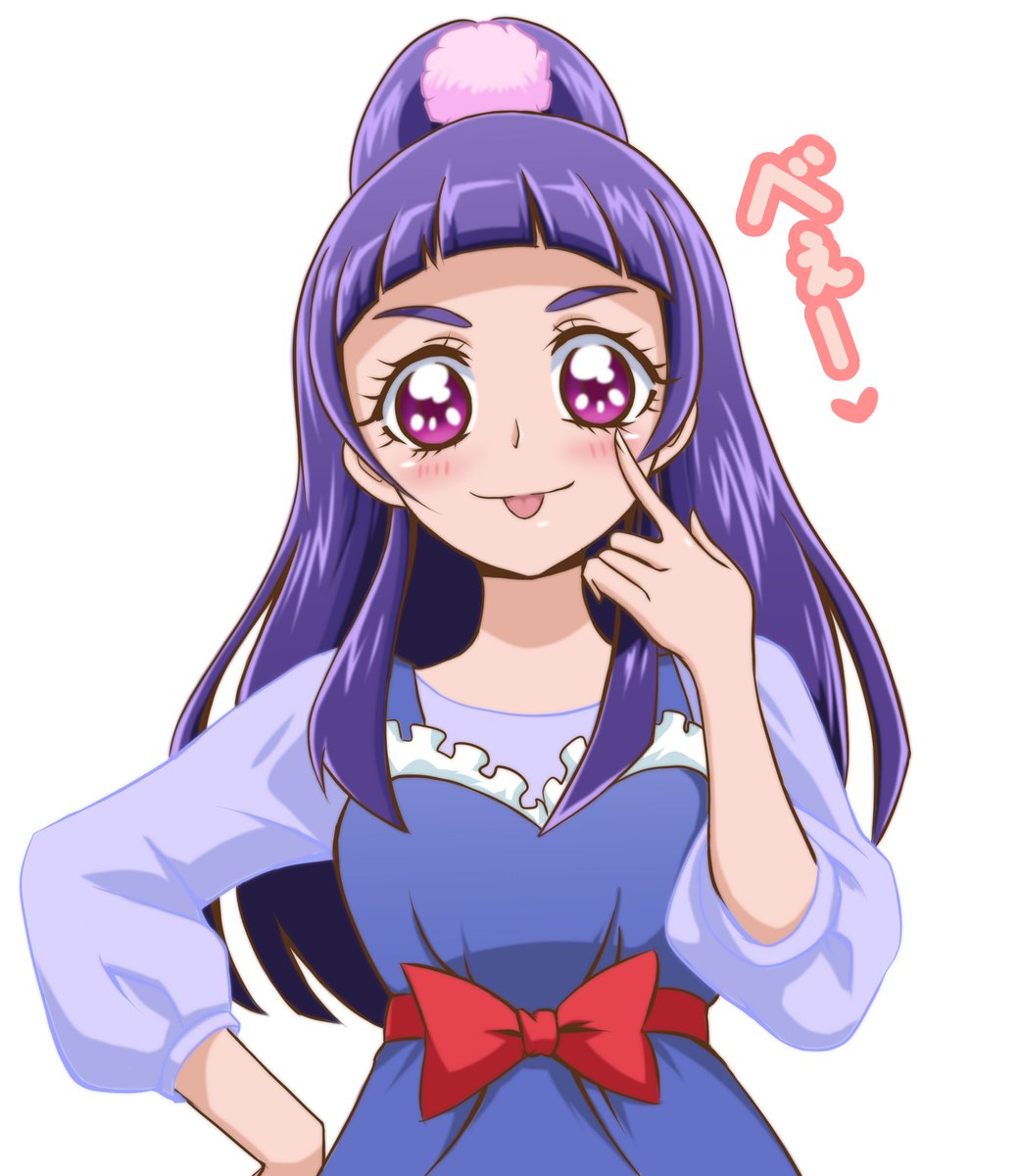 ある ただ単に あっかんべー する十六夜リコさんです お納めください