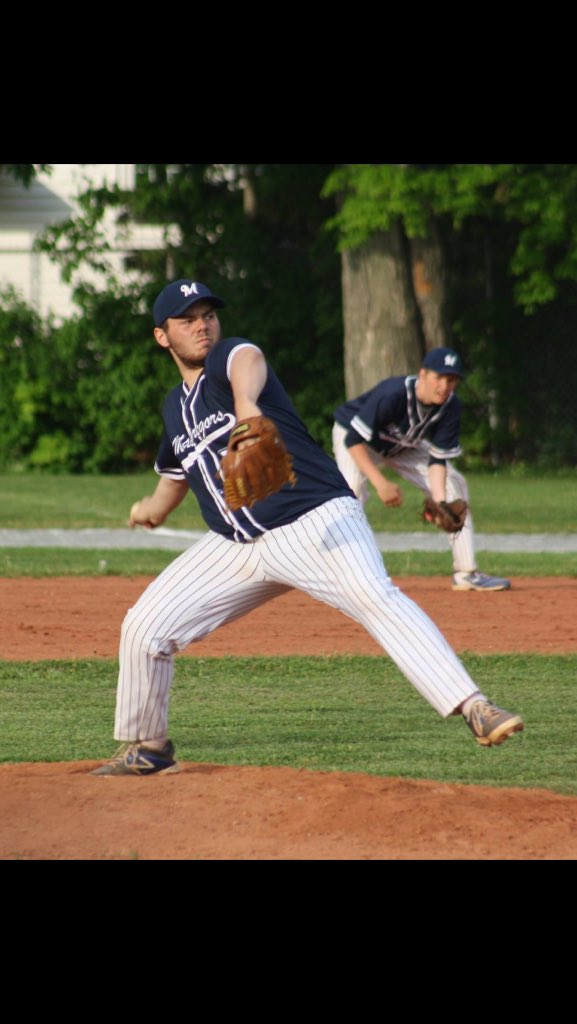 Macgregors2016's tweet photo. @Stawvi threw a solid complete game but the bats fell silent in tough 5-1 loss to Truro last night. https://t.co/YPTzOO8ZKs