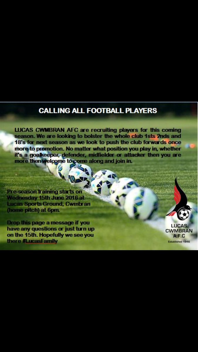 steve10rogers's tweet photo. Please RT !! #lucasFamily @matthewjones_92 @nickj969 @RyanGidMaby @Deancorbett18 @LucasCwmbranFC @LucasUnder18 https://t.co/CrQRypomZV