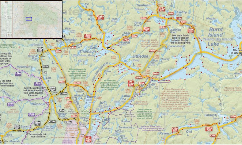 CanGeo's tweet photo. How Jeff's Maps are improving backcountry travel in Ontario's parks: https://t.co/rcpO91nrT4 https://t.co/5aFVSJjldq