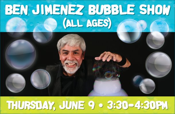 ChicagoRidgeLib's tweet image. See sculptures made from bubbles and assist with art, science, and magic tomorrow at 3:30pm! goo.gl/KEQJmc