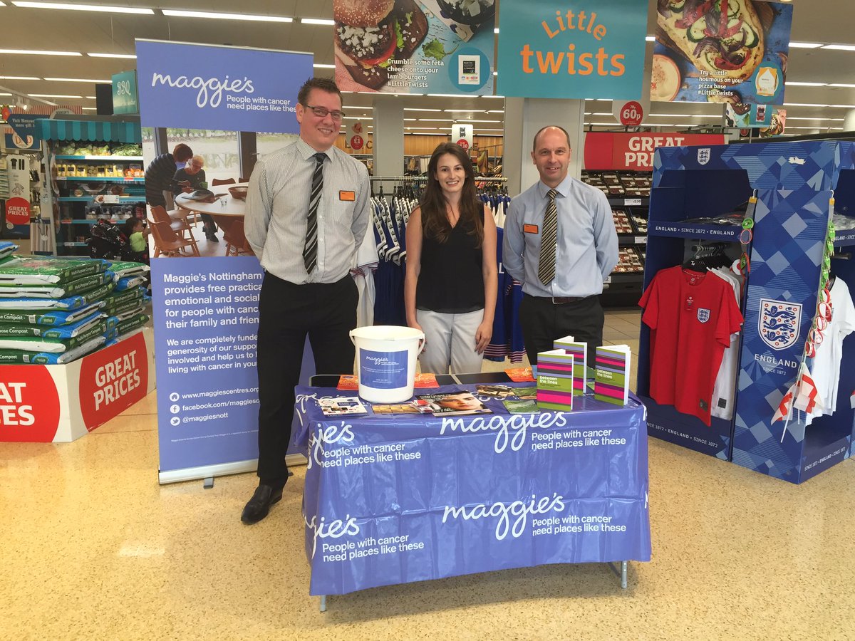 StoneySt_Store's tweet photo. As part of carers week we have had @maggiesnott in store raising awareness of the services they provide! #ng9 https://t.co/IkGGAgvzlg