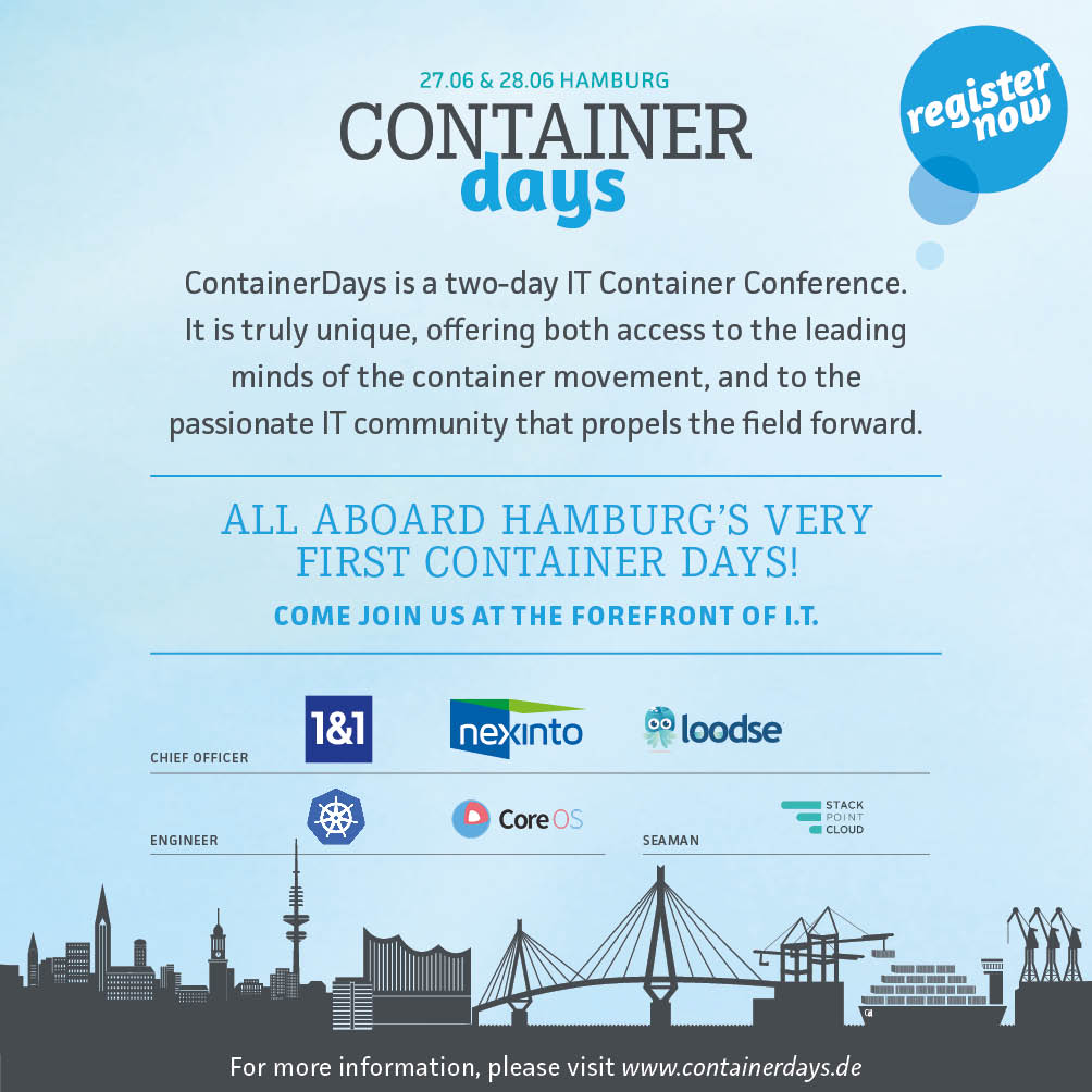 ConDaysEU's tweet photo. We are giving a FREE ticket for #ConDaysHH to a lucky winner. To participate, just re-tweet this flyer before 15/06! https://t.co/mYCl2m3uyX