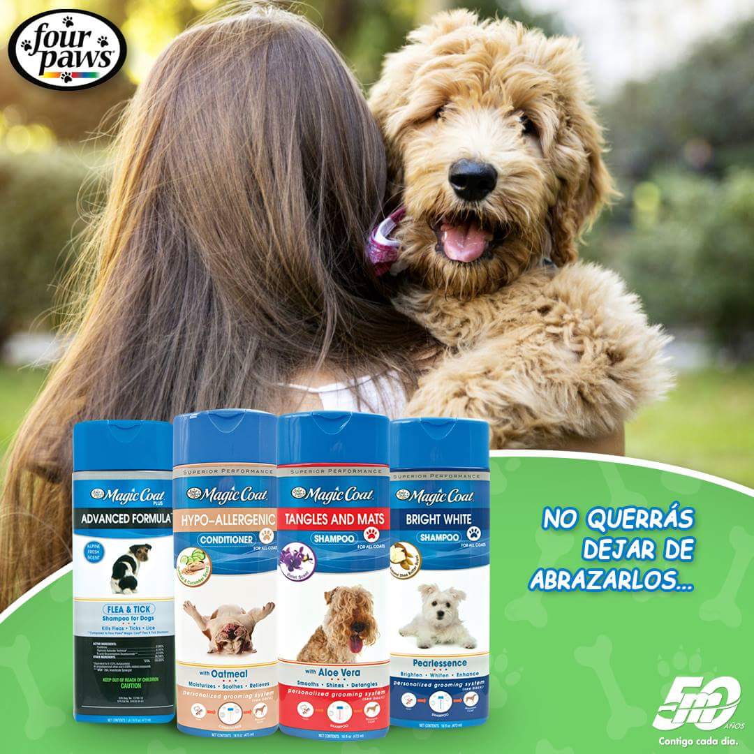 machetazopanama's tweet photo. Consiéntelos con #MagicCoat un champú que deja el pelo de tu 🐶 con un hermoso brillo y aroma fresco. #ElMachetazo https://t.co/NOpb6ji4Ip