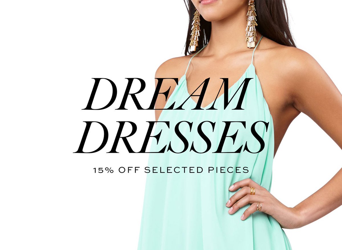 Shop a discounted selection of dreamy dresses for looking fierce under the sun goo.gl/NWVrEE #ivyrevel