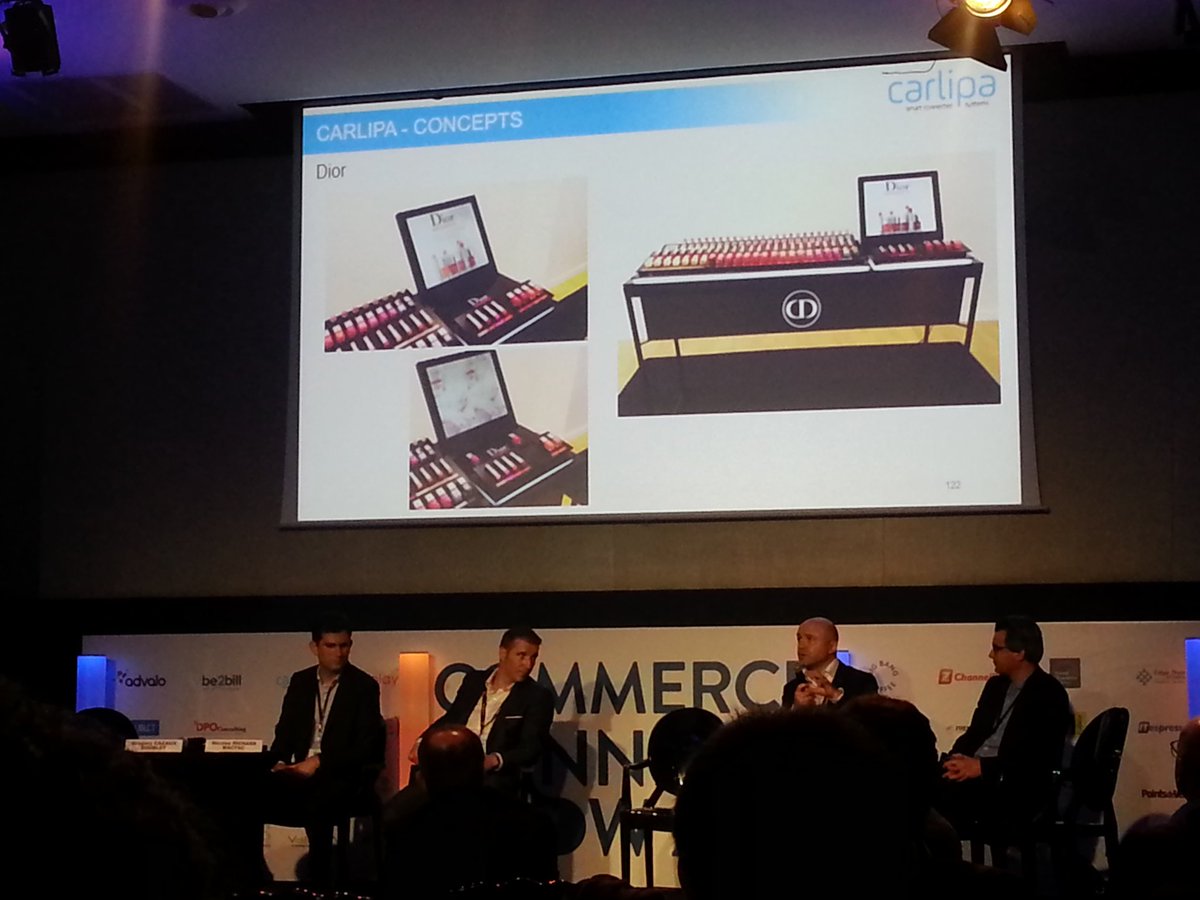 oxanagoul's tweet photo. #luxe et #cosmetique, pionniers de la #digitalisation du commerce #carlipa #dior #richemont #sephora #CCShow2016 https://t.co/HLHItqTTCM