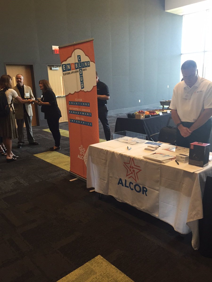 AlcorSolutions's tweet photo. Good morning Raleigh! All set for #SNUGCONNECT with @servicenow https://t.co/pTHPsYKkyV
