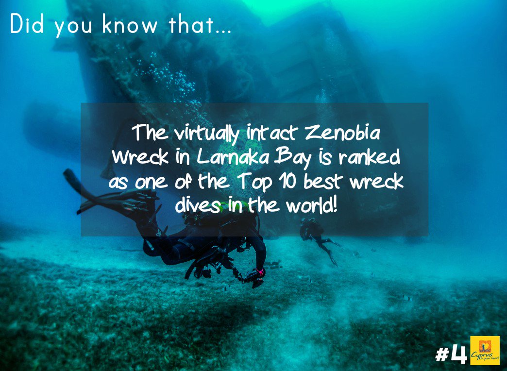 visitcyprus's tweet photo. Did you know that... 

#Cyprus #facts #DIving https://t.co/Ge5B39IjrR