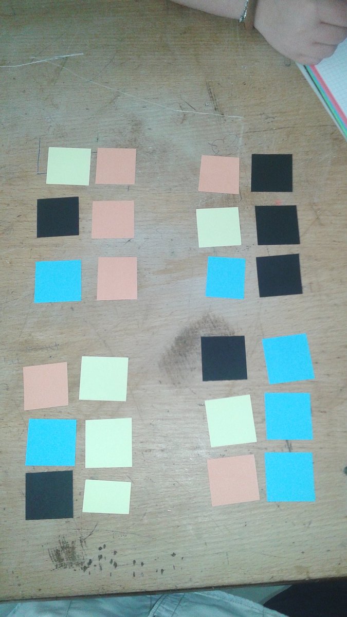 mfern2952015's tweet image. Buscant estratègies per comptar grups (#combinatòria) a #mathsprojects a l&apos;@institutdesils