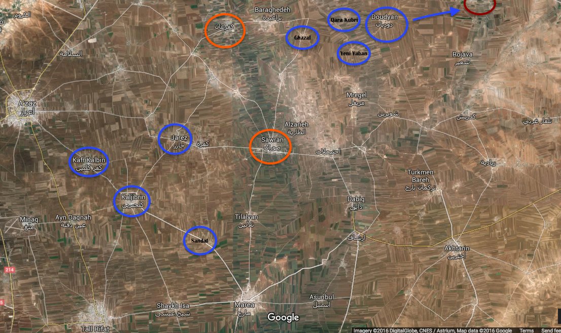 Dalatrm's tweet photo. #FSA rebels on fast pace, moving from recently-controlled #Doudyan to #TalBattal where #IslamicState not fully out https://t.co/Wd6okYlRsq