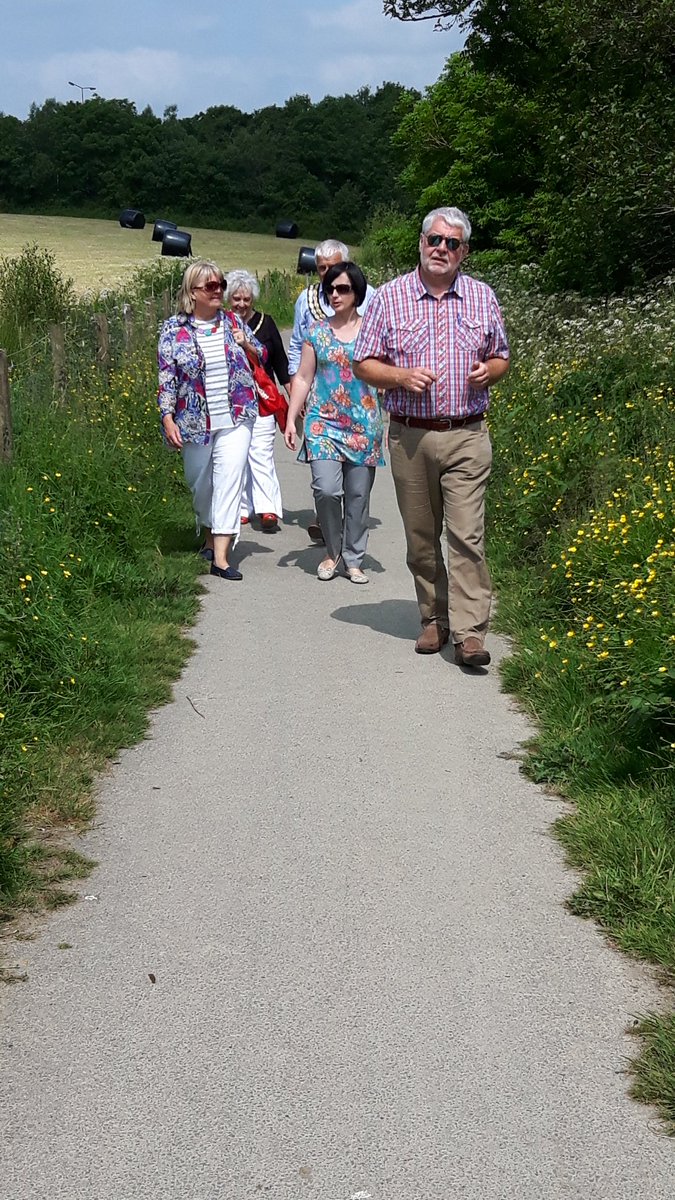 Coleridge2016's tweet photo. Really ! This is St Clears town centre. New path - vision of town council, pictured https://t.co/aOziOk6GE5