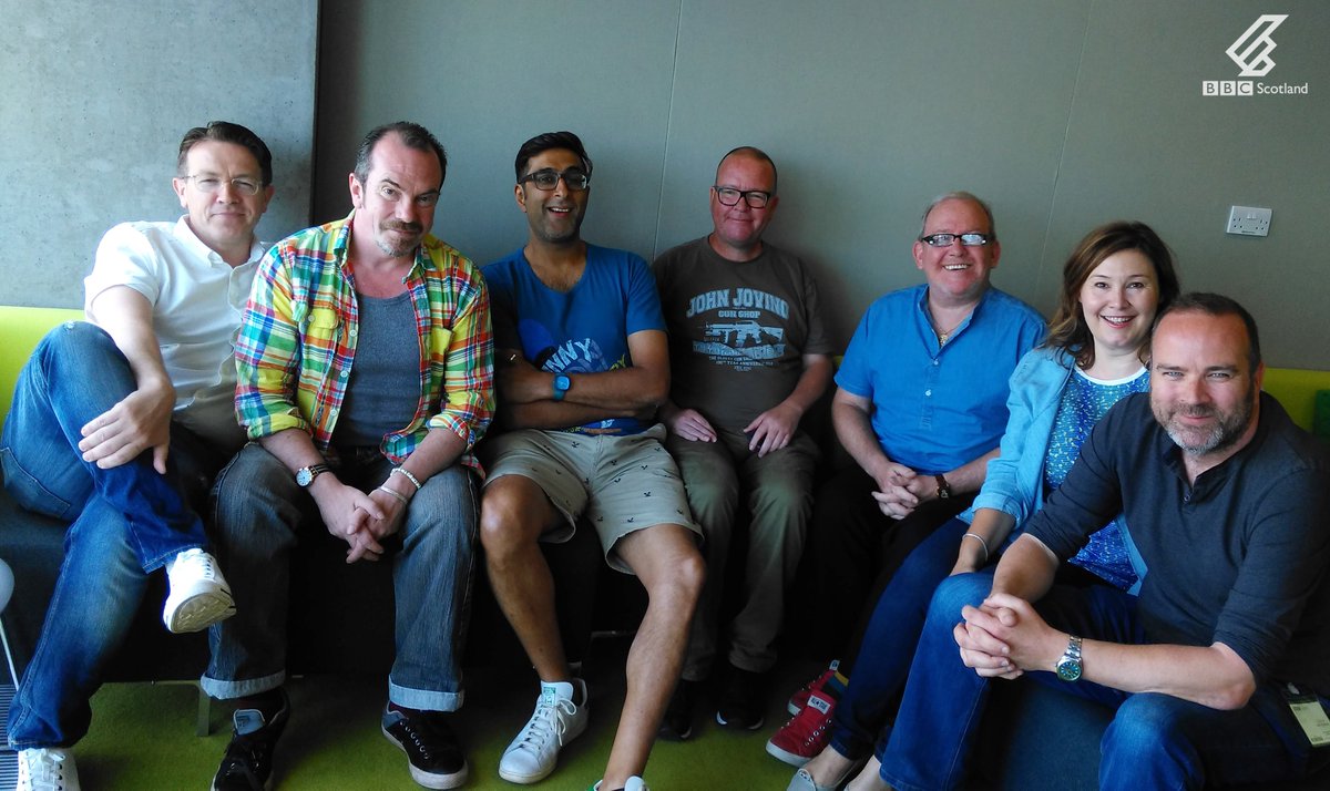 It's day 1 of prep for the new series of #StillGame! Filming starts soon, lots of laughs from behind closed doors! 🙌