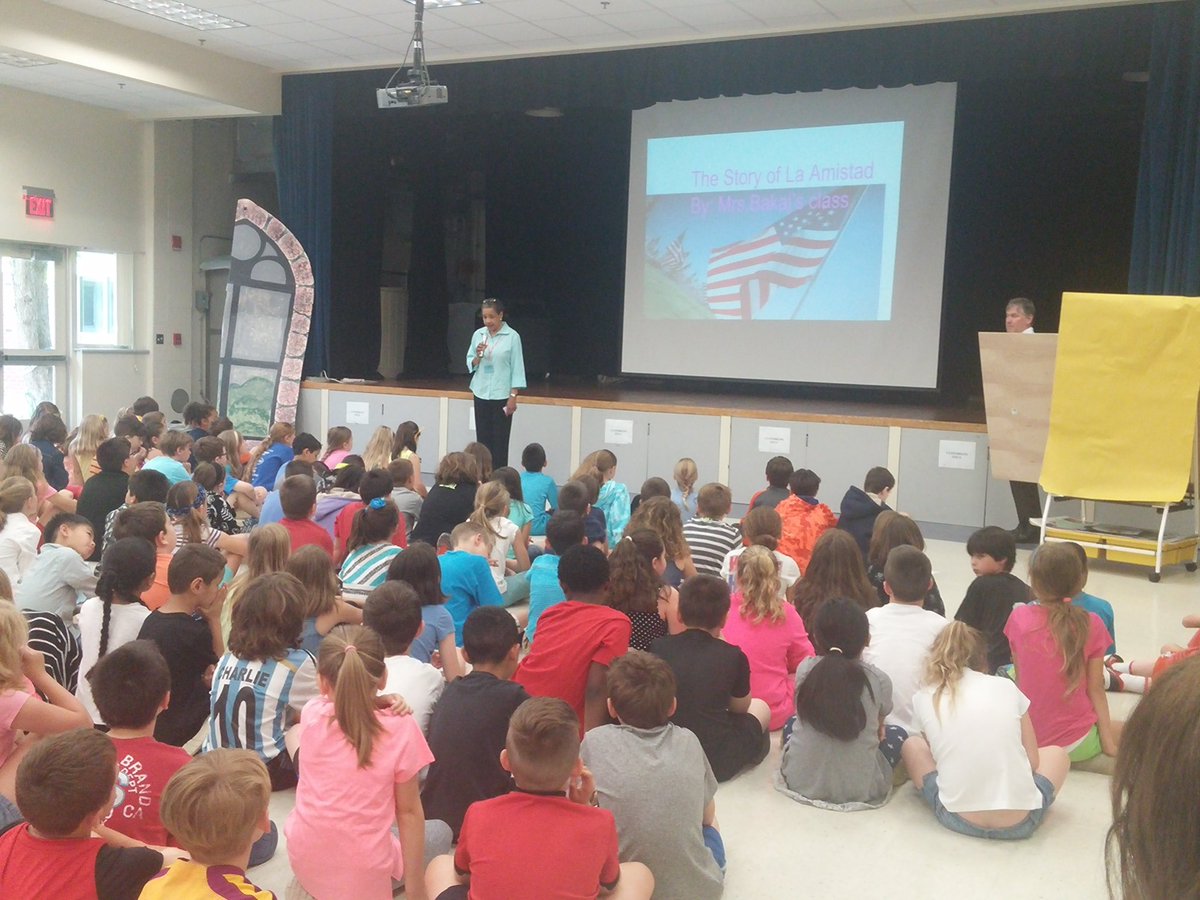 technojohnson's tweet photo. Celebrating our Amistad learning. @JJISPrincipal @HOTSchools https://t.co/IQ2WVcdizj