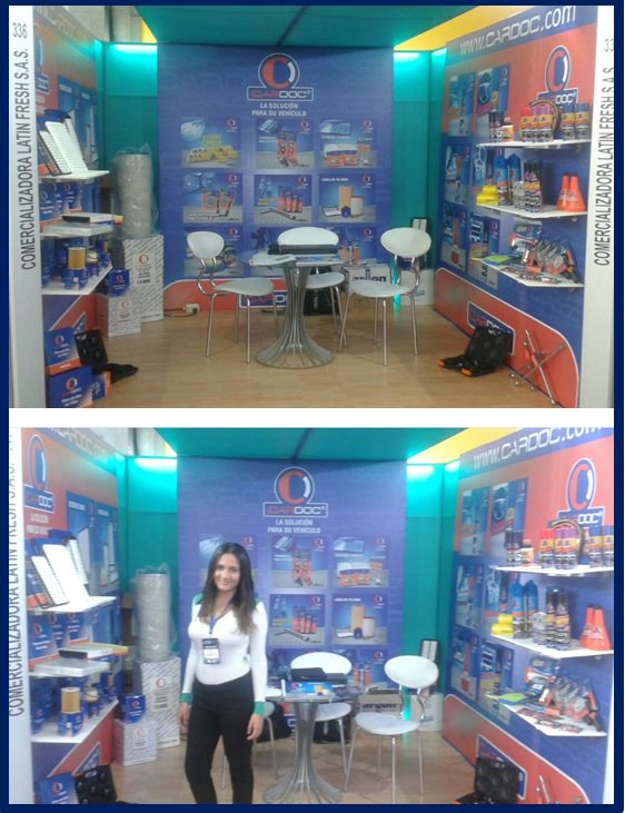 CardocColombia's tweet photo. Así comenzamos la @feriaautopartes y @LatinFresh2 #Medellín #Colombia 2016. #Visítanos #Stand 336. #CARDOC https://t.co/75VUD9DKAp