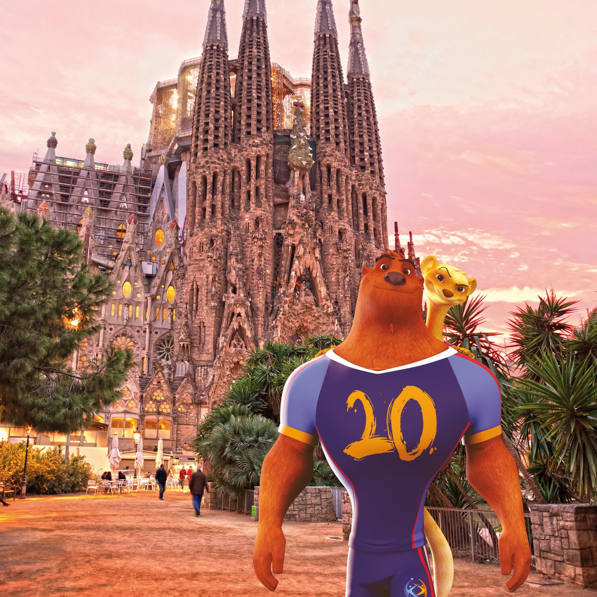 💃 Holà amigos ! Rok &amp; Koolette are in Spain as part as their trip around the world ! #FenomenalBalonmano