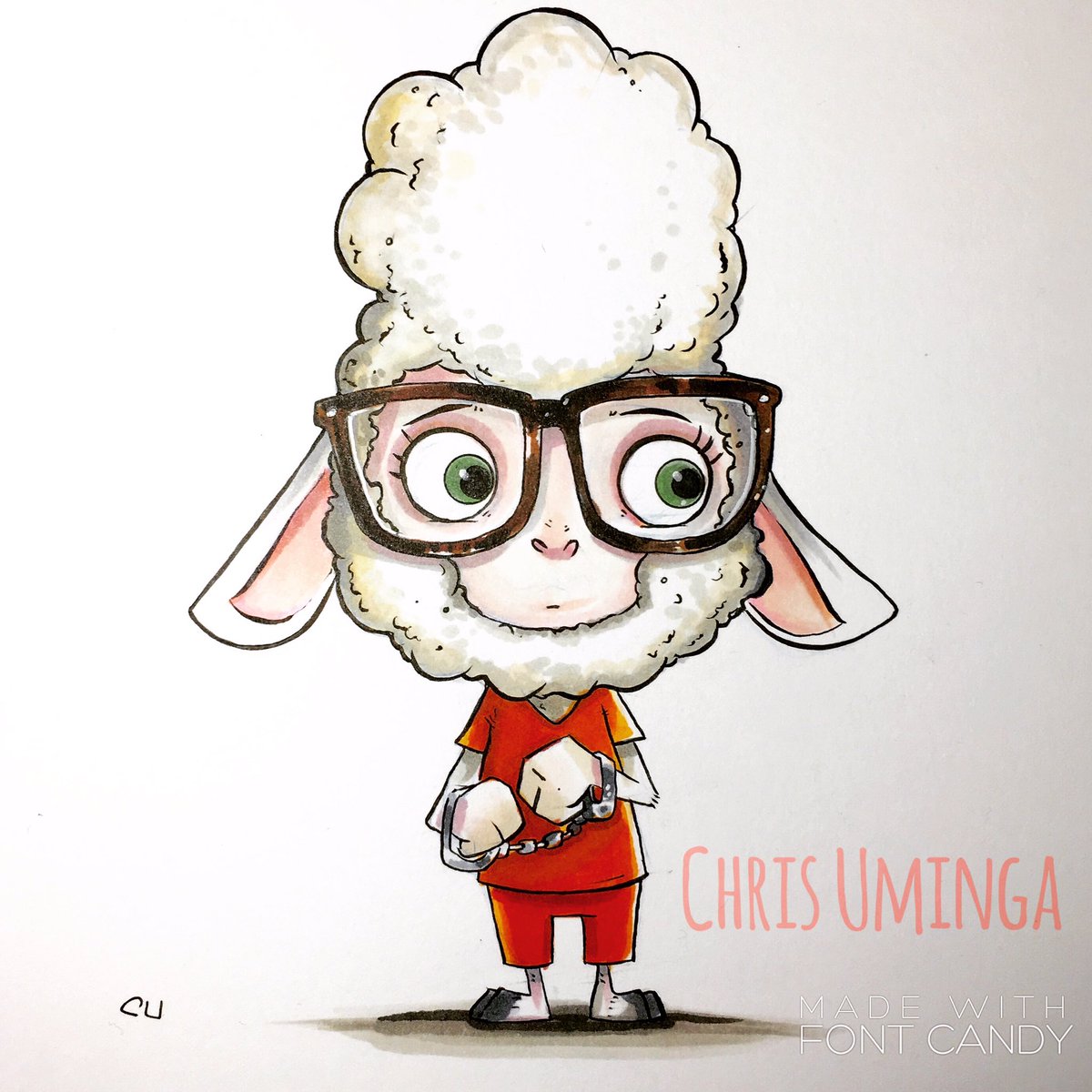 Uminga720's tweet image. Today's #dailysketchesareback is Bellwether from #Zootopia Follow @Chrissie_Zullo @BillyFowler @fletcher720 &amp;amp; I and