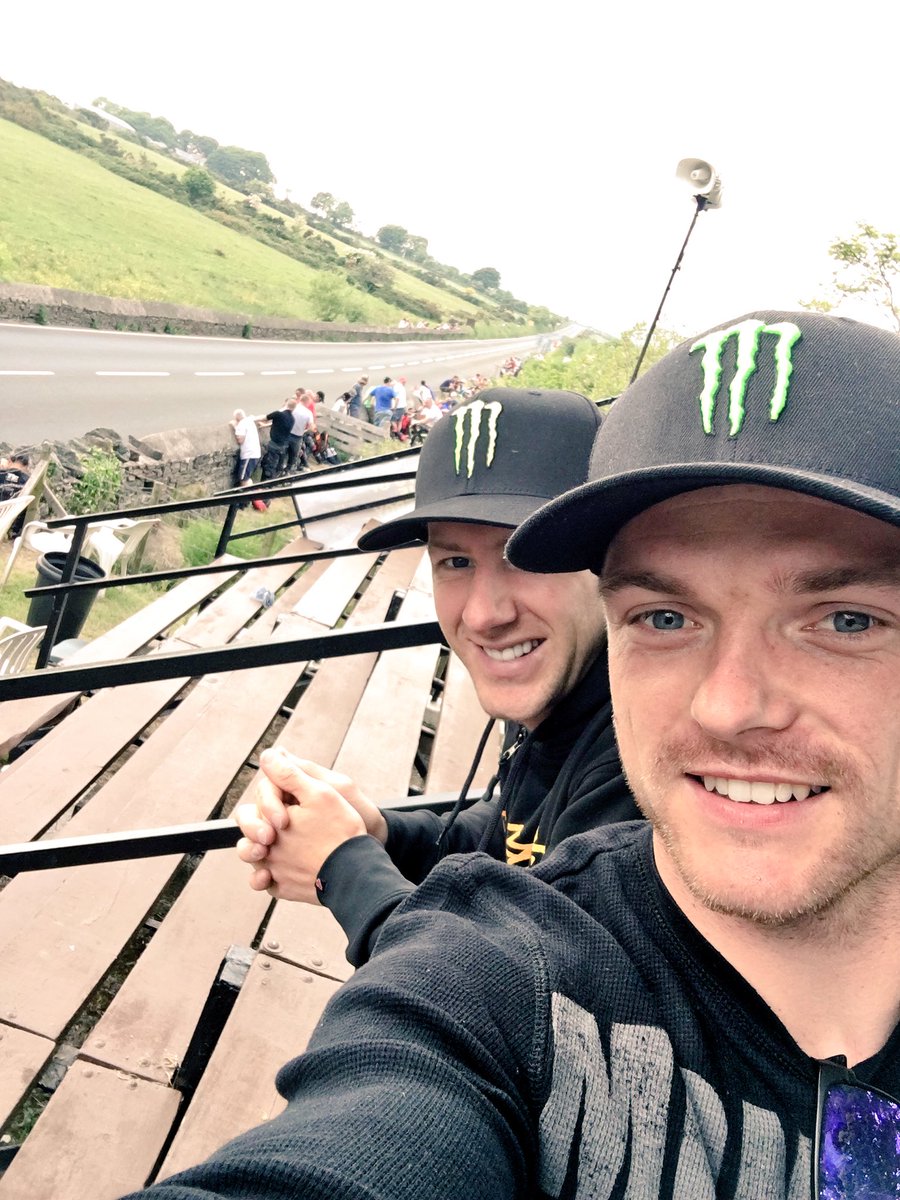 Just been to watch some of the lightweight TT .....This legend filled me in on his week too... In short win win win