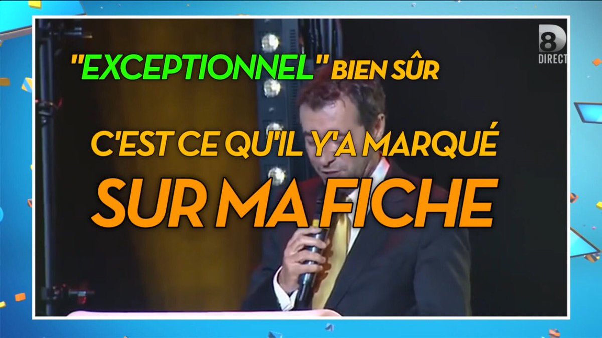 TBT9_W9's tweet photo. Il est fort ce @bernard_montiel 😄👏🏻 #TPMP #PDS https://t.co/UJ5Xpbw759
