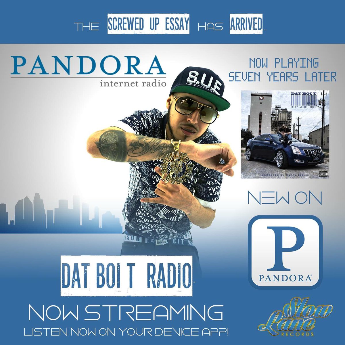 ItzDatBoiT's tweet photo. Add my station "Dat Boi T" radio on your @pandora_radio app! 🔊 #DatBoiTRadio https://t.co/0vRTsbwhfp
