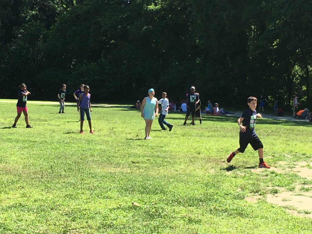 Sunshine and great fun for our annual 5thgrade kickball game!!! <a href="/5thGradeAtConn/">Mrs.Pierces2ndgrader</a> @5thgradehive <a href="/ConnPTA/">Conn Elementary PTA</a> <a href="/wcpssmagnets/">WCPSS Office of Magnet Schools (Choice Schools)</a>