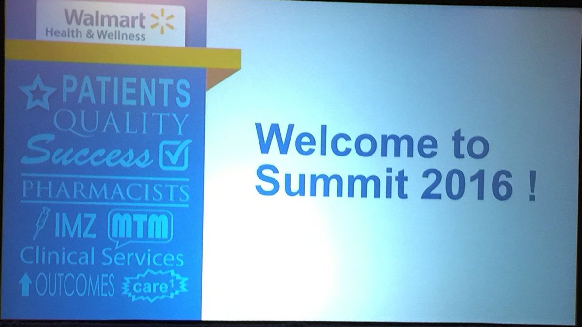 #PCSMSummit2016, #TeamWalmart
