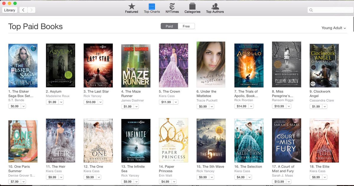 stbende's tweet photo. You guys are AMAZING! Your tweets, posts, and shares landed our #ElskerSaga @iBooks #1 YA spot! Thank you SO MUCH! https://t.co/3fBSaNb078