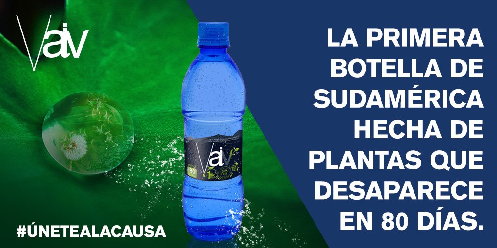 AguaVaiv's tweet photo. Libre de tóxicos provenientes del plástico. No dañes más tu organismo: #prefiereVaiv https://t.co/KS2qxSOzQd