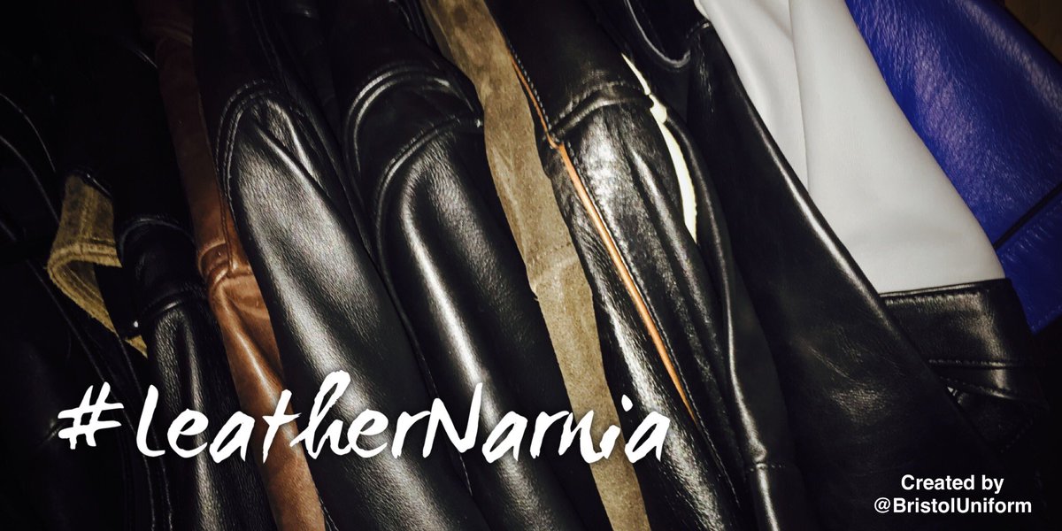 BristolUniform's tweet photo. What to wear for @LeatherWest UNION on Saturday? Step the leather wardrobe! https://t.co/nJo4MjfoKn