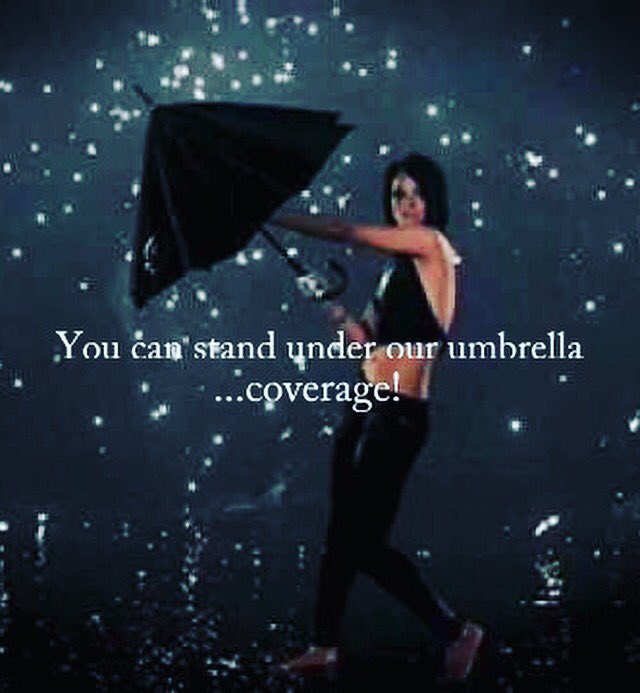 SovGroupIntl's tweet photo. It's #pouring out. Does your #insured have an #umbrella ? #umbrellacoverage #sovereign #sgiselfie #excess https://t.co/Lng0BdHlwv