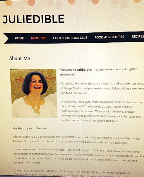 Have u discovered #Juliedible? It's about all things #food! juliedible.wordpress.com #foodie #Foodiechats #ctfoodie