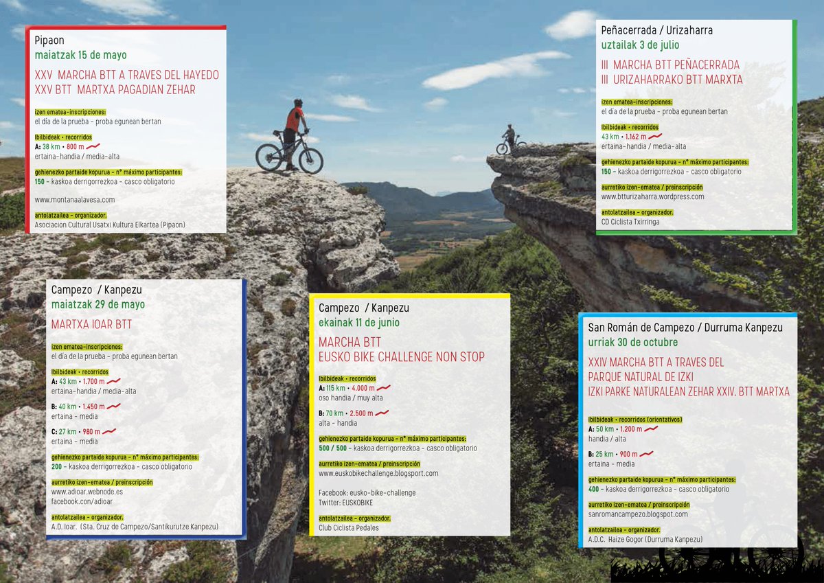 IzkiNatural's tweet photo. Si te gusta la bici, no te pierdas estas rutas #btt por #MontañaAlavesa. Recomendadas 100% https://t.co/8tyWx0o9NP