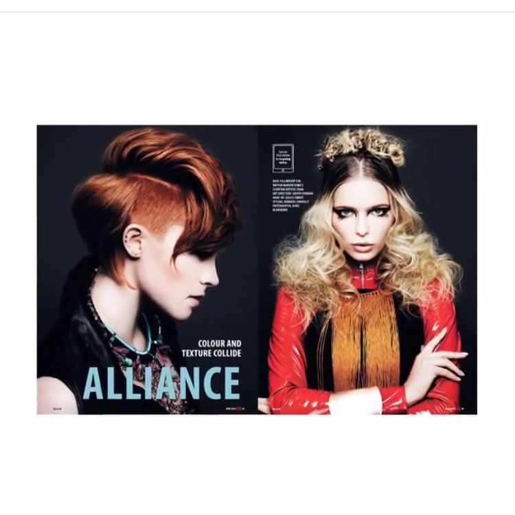fellowshiphair's tweet photo. Have you seen the incredible #clubstar16’s Collection in @hji ? Stunning imagery from the young team #hairhour https://t.co/q2RtKxaUyt