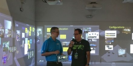 NurevaInc's tweet photo. Join us in booth #N2847, and see the future of sticky-note walls. #InfoComm16 #Spansystem https://t.co/9UF5d09mNG
