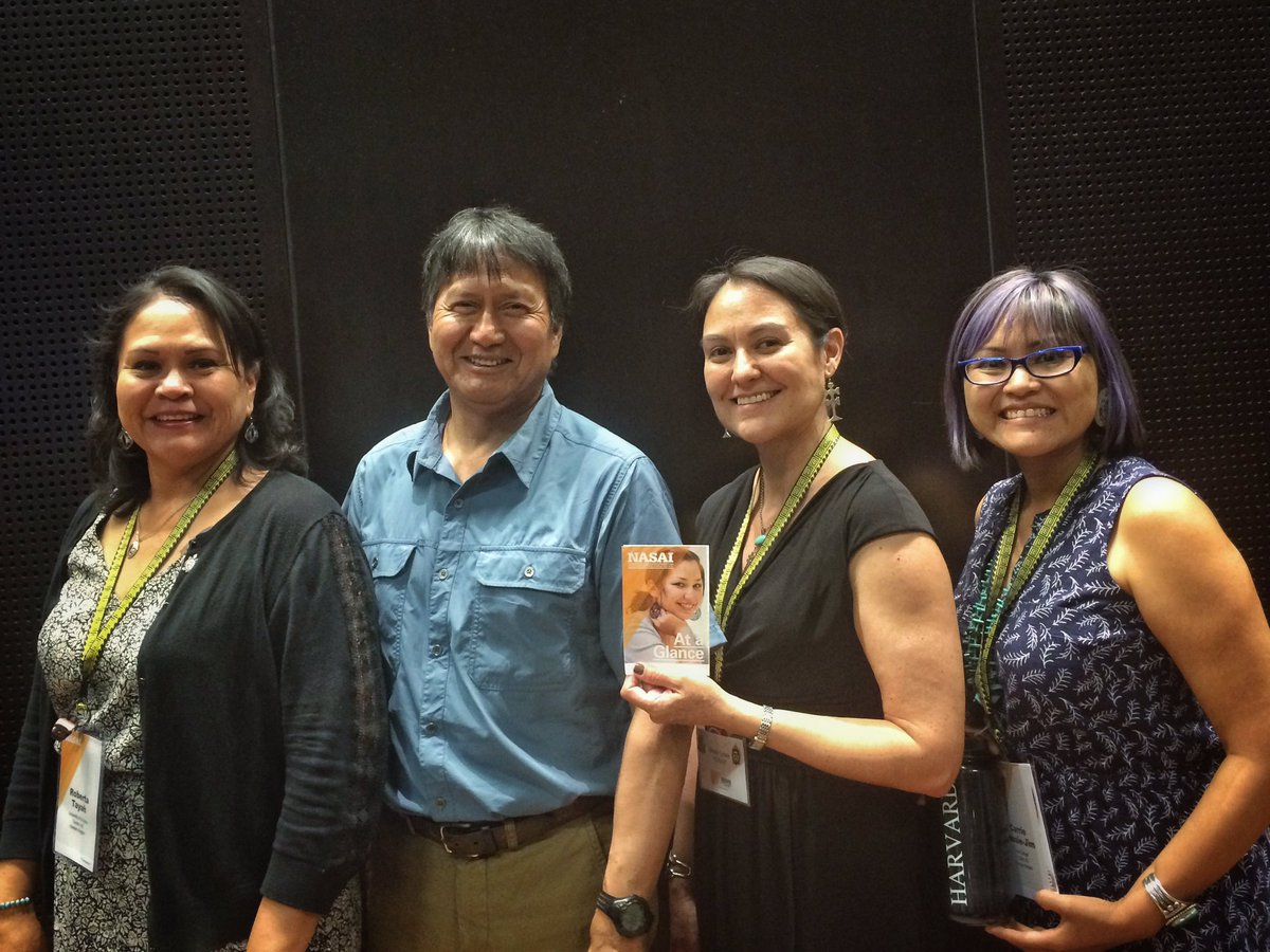Harvard_Natives's tweet image. Had a great time at #NASAI16 with alumni and colleagues in #NativeHigherEd. (pic: #HarvardNatives)