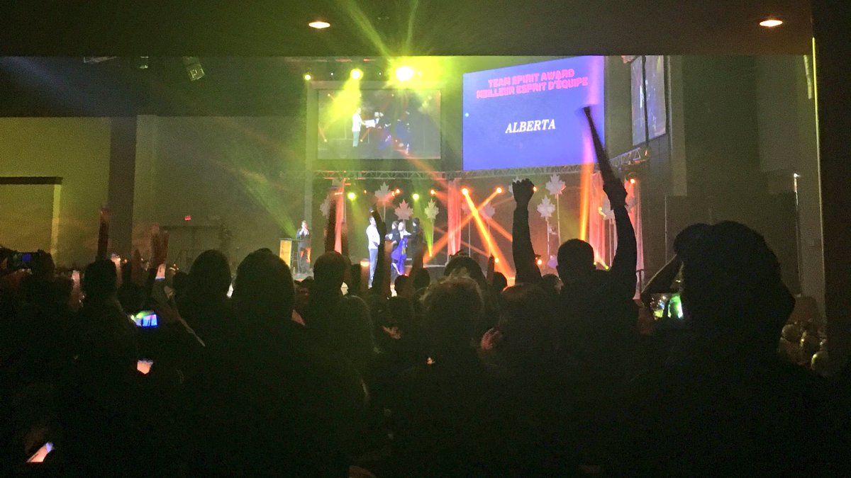 Skills_Canada's tweet photo. The team spirit award goes to....Alberta! Meilleur esprit d'équipe: Alberta! @skillsalberta #scnc2016 #ocmt2016 https://t.co/aUS3Z5DmH7