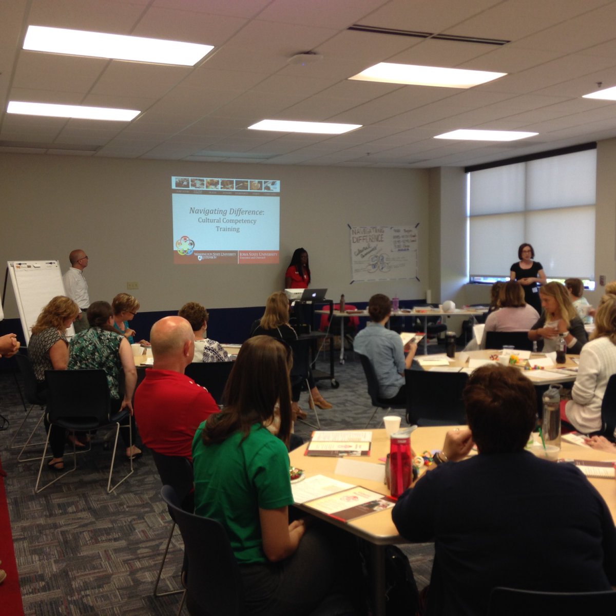 ISUANR's tweet image. #navigatingdifference with @ISUExtension at @ISUExtPolk today. Great to see so many colleagues as we begin our day
