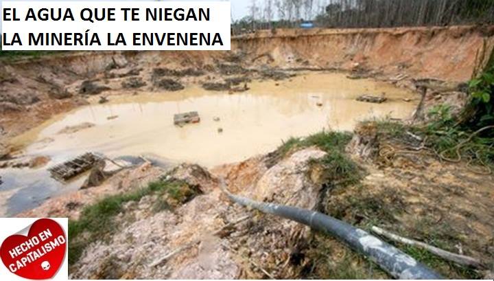 5 millones de litros de agua se usan a diario en la megaminería @unoticias <a href="/ElUniversal/">El Universal</a> <a href="/noticias24/">Noticias 24</a> #NoAlArcoMinero