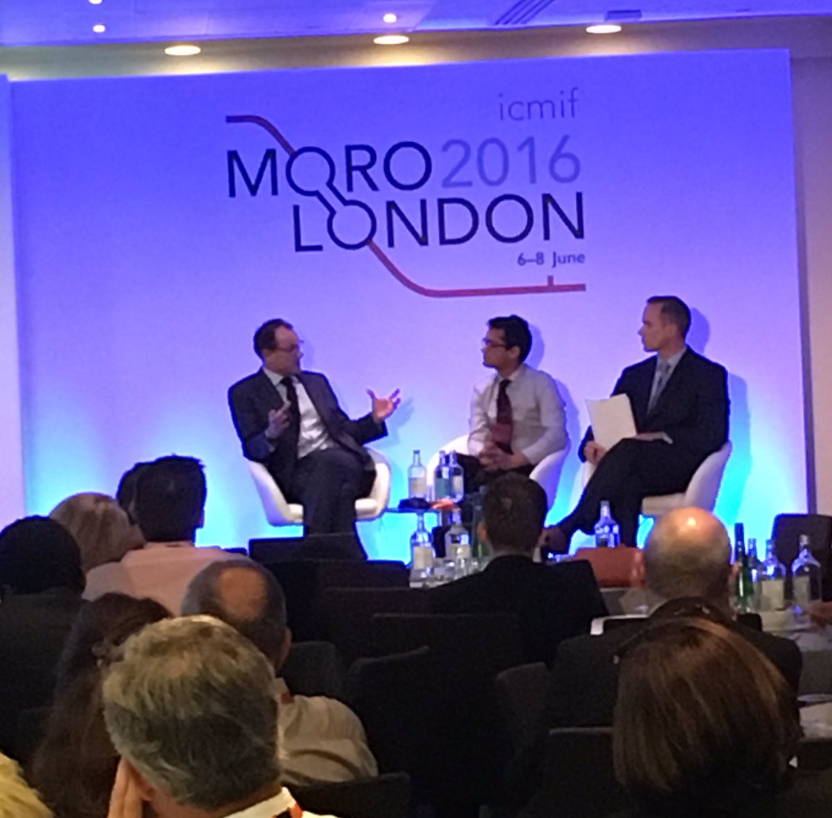 BenICMIF's tweet photo. Brilliant final session of #MORO2016 looking at the future impact of #technology and #data to #reinsurance industry https://t.co/PUtKTETrVP