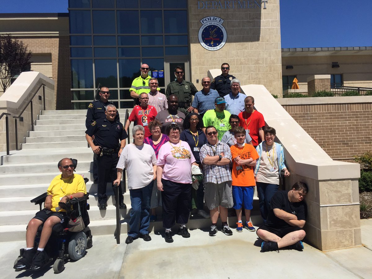 BVZuidema's tweet photo. Had a great time today hosting our friends from @AbletoServe on tours of the @GarnerPolice station and meeting ofcrs https://t.co/yGfXpGhJtl