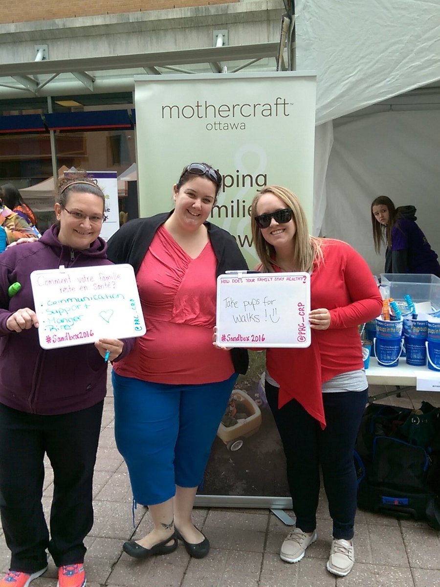 PRC_CRP's tweet photo. How do your family stay healthy? #sandbox2016 @MothercraftOtt https://t.co/31ts8lkoZ0