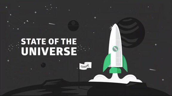 Cosmic_Cart's tweet photo. Cosmic's "State of the Universe" product summit today! 🚀 https://t.co/whcno4Otyg