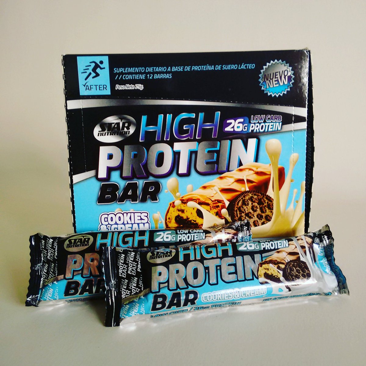 StarNutritionok's tweet photo. #HighProteinBar exclusivas barras de #proteinas
26gr Low Carb
Sabores únicos! #CookiesandCream #StarNutrition https://t.co/fMsESd92ie