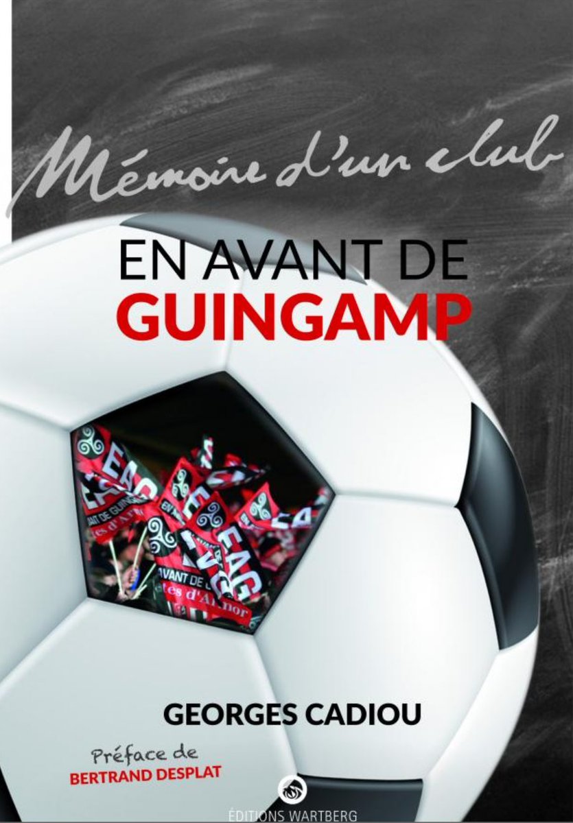 📕 Le dernier livre de Georges Cadiou sur En Avant sera en vente à partir de demain !
>>> eaguingamp.com/le-livre-memoi…